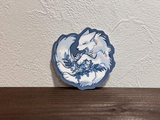 耐候ステッカー中まる