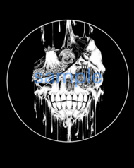 骸骨鎖桶ステッカー