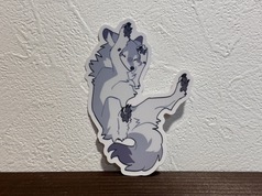 耐候ステッカー大頭抱え