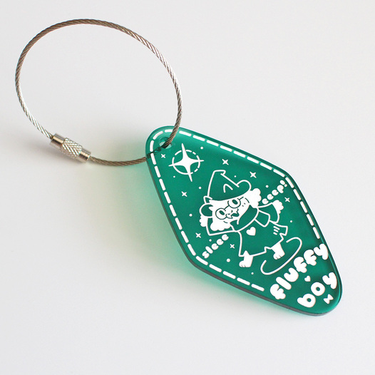 ラルセイモーテルキーホルダー