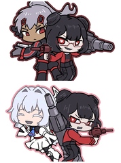 擬女化ステッカー【捏造SGセット】