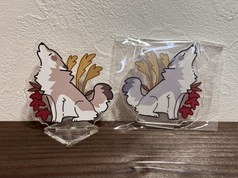 四季オオカミアクスタ秋