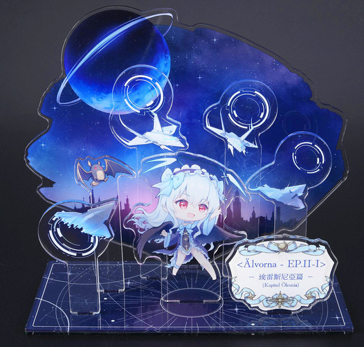 クラウディアちゃん アクリルジオラマ