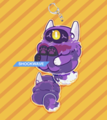 揺れるしっぽアクリルチャームShockwave