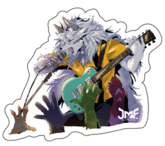 JMoF 2025 ステッカー オオカミSONG