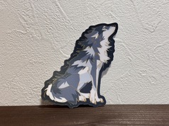 耐候ステッカー大おすわり