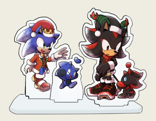 クリスマスソニシャ アクリルジオラマ