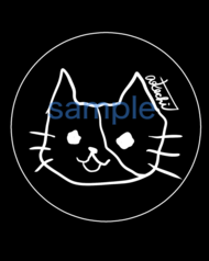 left hand cat2 ステッカー
