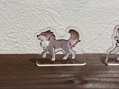 自立アクスタ茶