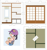 ゲームハンター小嵐ちゃん アクリルジオラマBOX