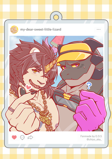 パズズ＆ハスター SNS風レイヤーアクキー