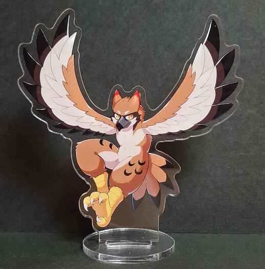 アロ：羽ばたきアクリルスタンド