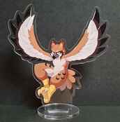 アロ：羽ばたきアクリルスタンド