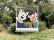 おでかけアクリルキーホルダー　戌井&榎並