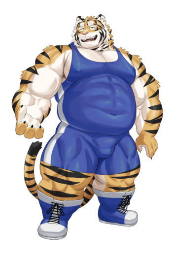 RUMBLE!アクリルフィギュア虎縞