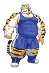 RUMBLE!アクリルフィギュア虎縞