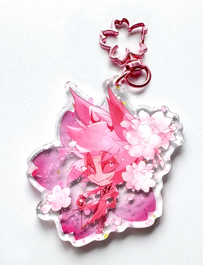 Hazbin Hotel 桜アラスターアクキー