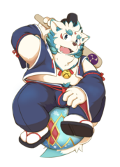 アクリルスタンドキーホルダー（アギョウ）