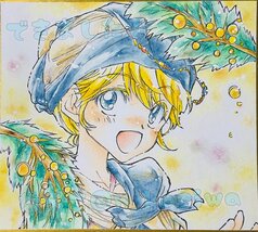 オリジナル少女ミニ色紙