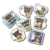 サンサム　フレークシール7種セット