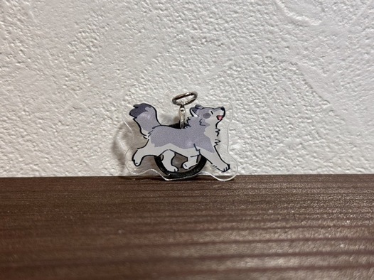 目印チャームるんるん歩き