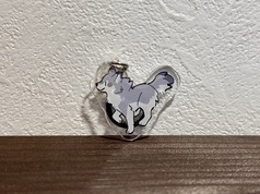 目印チャーム走る