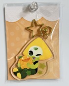 カボチャといっしょ！アクリルキーホルダー/ペリドット