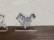 自立アクスタ灰