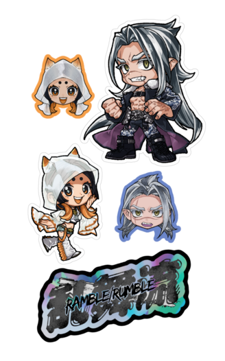 乱舞流　シールセット