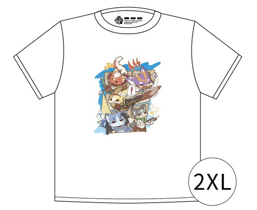 ケモノお茶会2026 ハンター盛宴 公式Tシャツ 2XL