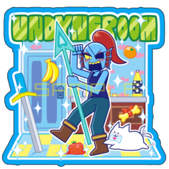 UNDYNEROOM アクリルスタンドキーホルダー
