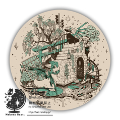 缶バッジ「転生の園」