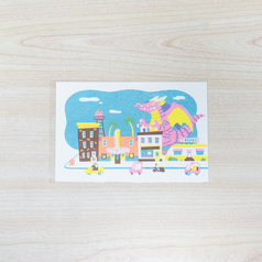 Daily life　リソグラフポストカード