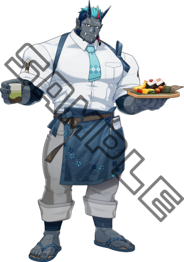 ハバキ コラボカフェ風アクリルスタンド