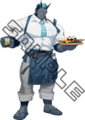 ハバキ コラボカフェ風アクリルスタンド