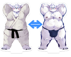 アクリルスタンド　極　吹雪