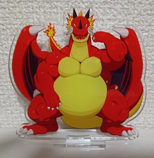 恐竜王レチリード　アクリルスタンド [100mm x 100mm]