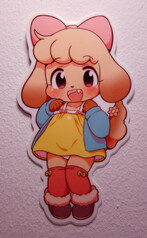 モモちゃんステッカー１