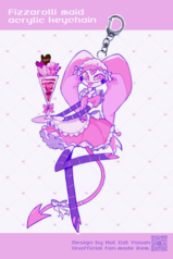 フィズのメイドアクリルキーホルダー