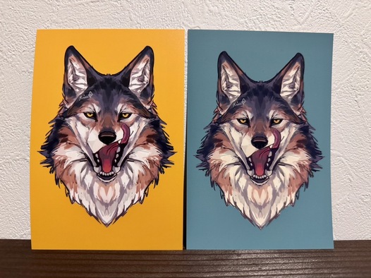 ポストカードべろ