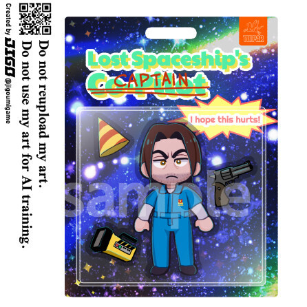 副操縦士アクリルキーホルダー