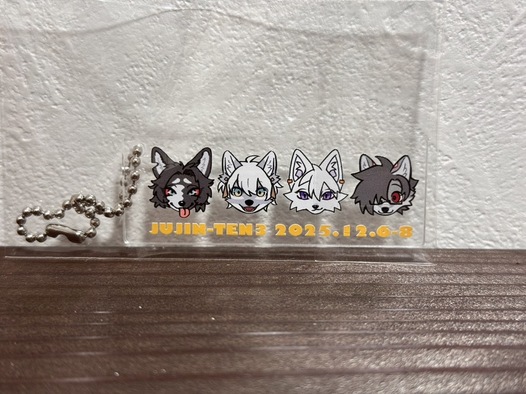 獣人展3コラボアクキー