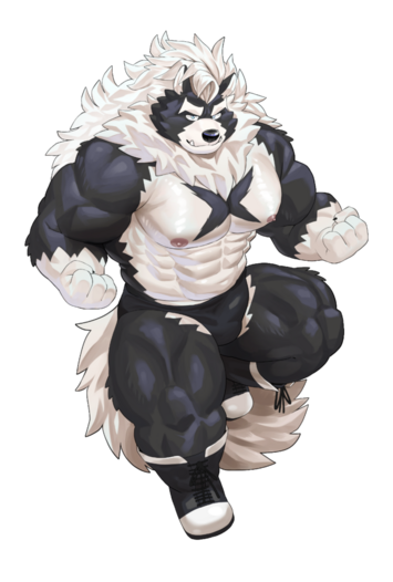 RUMBLE!アクリルフィギュア咬尾