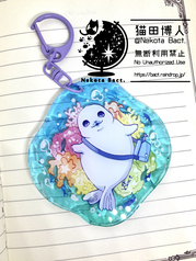 アザさん・水面アクキー