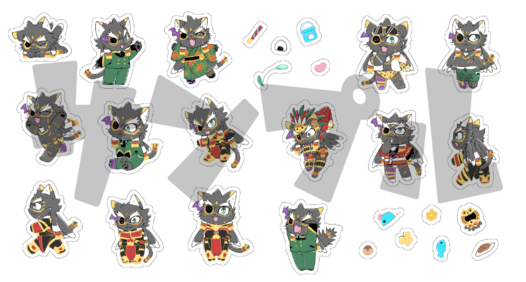 テスカトリポカフレークシール