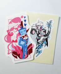 ミニステッカー　二種