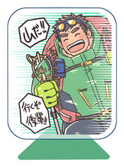 後輩と山に登りたいザオウ先輩アクスタ