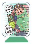 後輩と山に登りたいザオウ先輩アクスタ