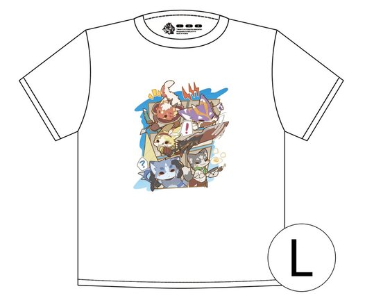 ケモノお茶会2026 ハンター盛宴 公式Tシャツ L