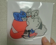 ESオプメガ&one オラDにゃんアクスタ